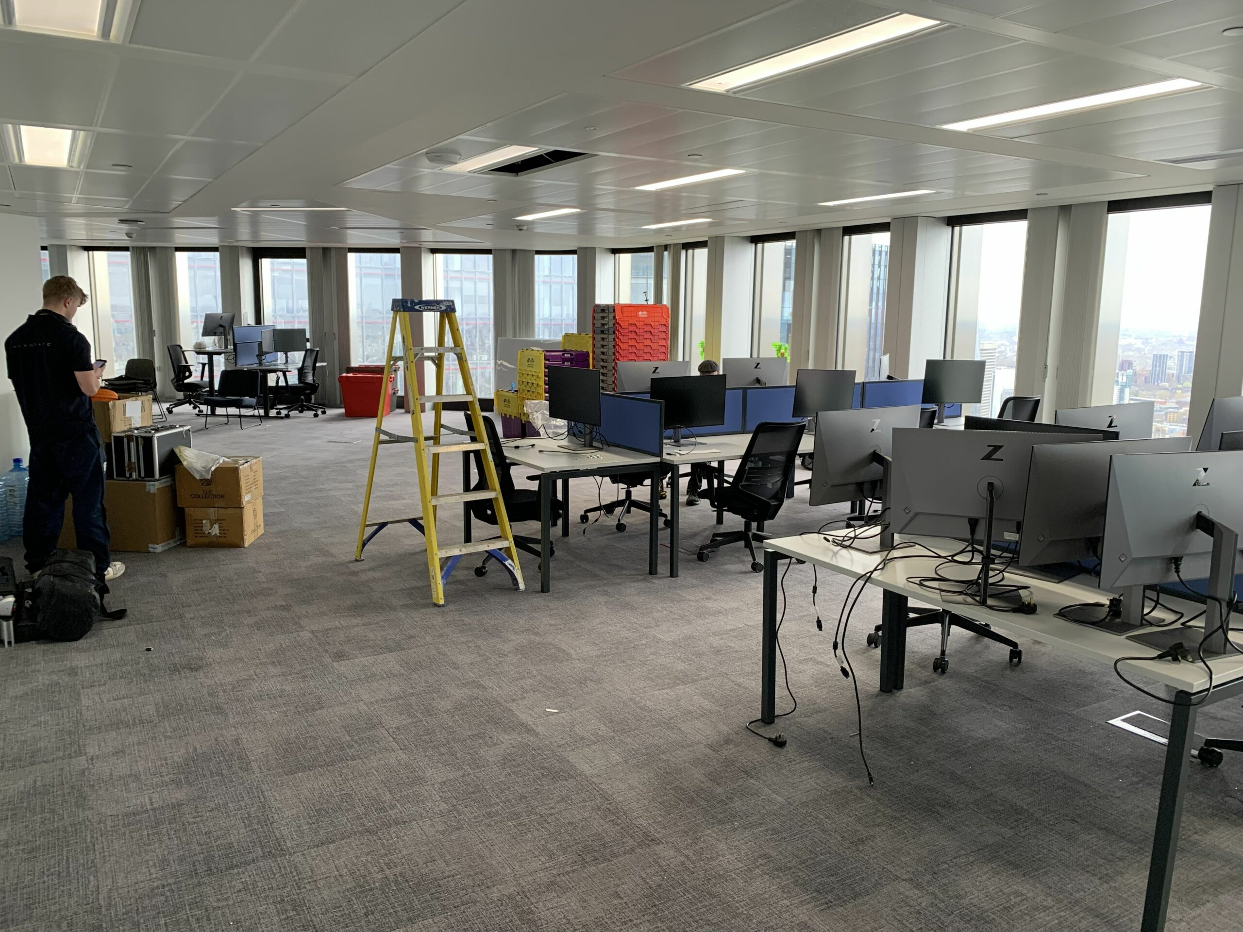 Kantoortoren in Londen met GlassShield